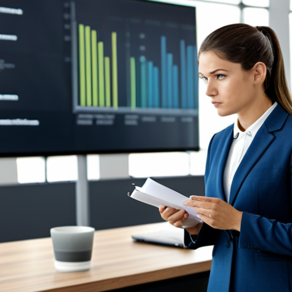 Observant Entrepreneur in a Modern Co-working Space**
A young entrepreneur, fully clothed in professional attire, is intently observing a presentation on a large screen in a bright, modern co-working space filled with diverse individuals. She's taking notes with a determined expression, demonstrating active listening and analysis. The scene is vibrant and collaborative, depicting a moment of insight and opportunity recognition. Perfect anatomy, well-formed hands, natural pose, professional quality, appropriate content, safe for work, modest attire.
**