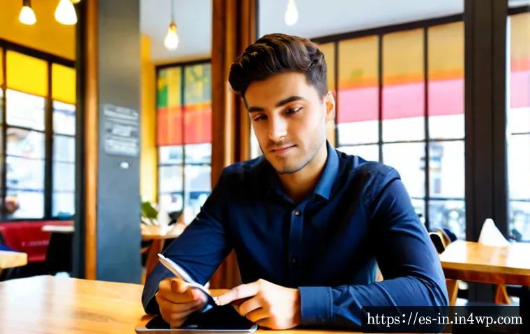 기회 포착의 필요성과 실천 기법 - Photorealistic scene of a young Spanish entrepreneur in a bright Madrid-style café, noticing a promi...